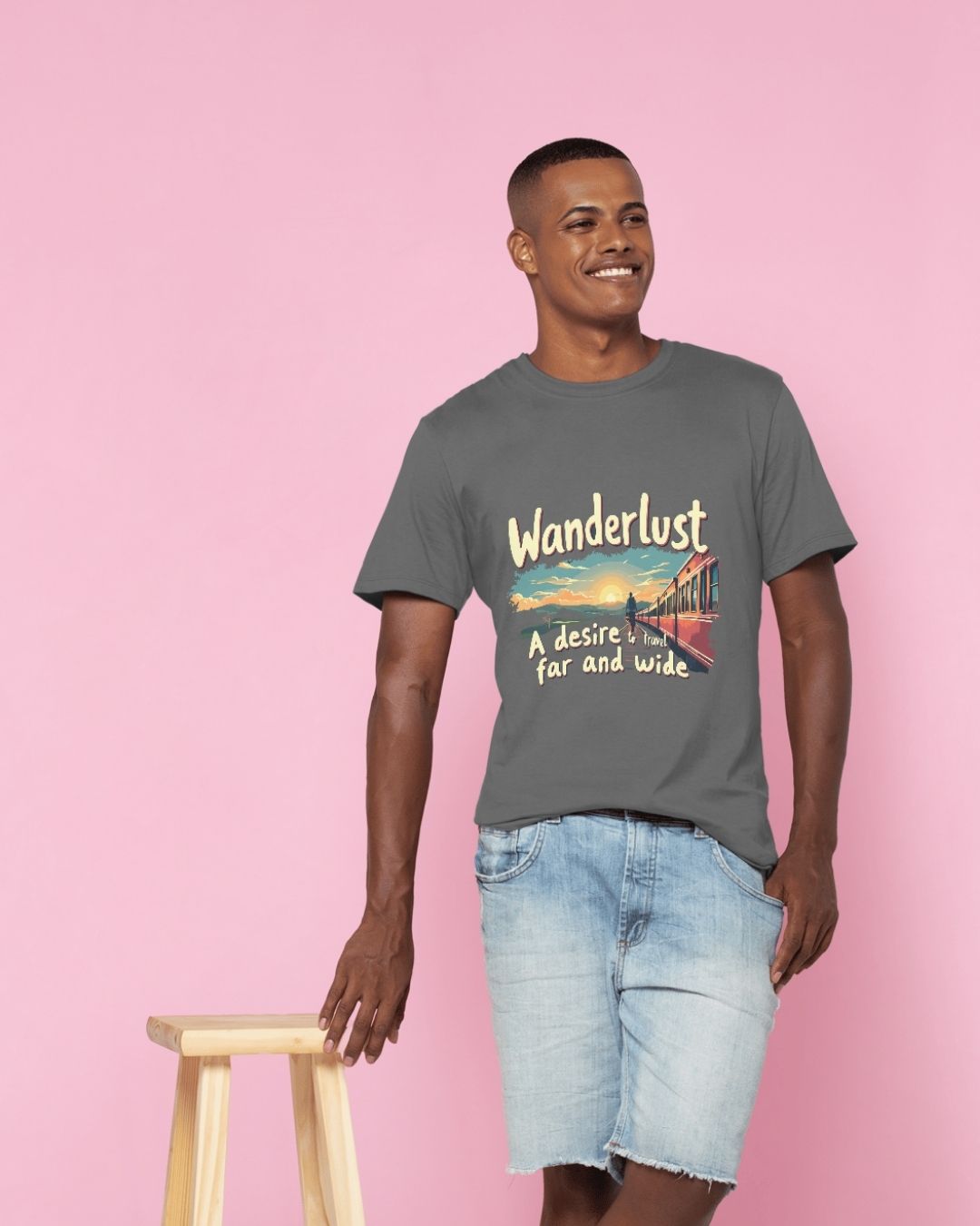 Far & Wide Unisex Classic Crew T-Shirt