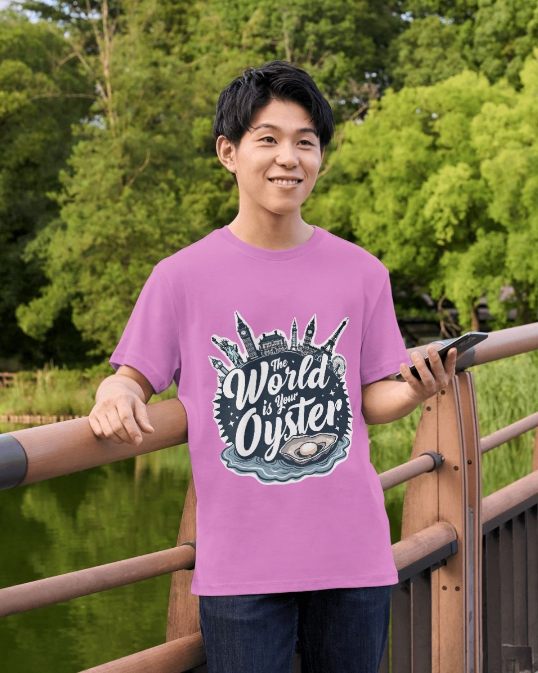 Oyster Trail Unisex Classic Crew T-Shirt
