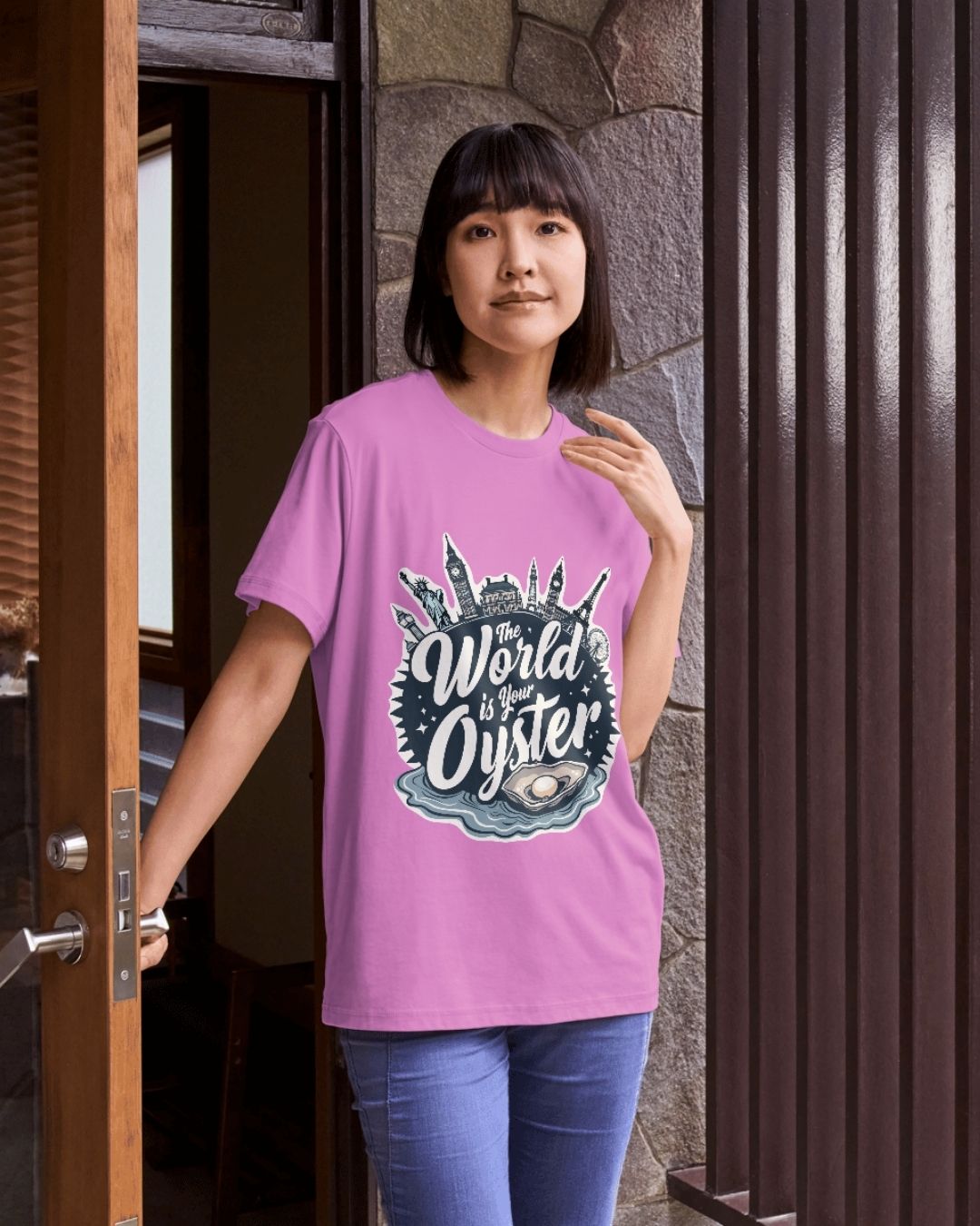 Oyster Trail Unisex Classic Crew T-Shirt