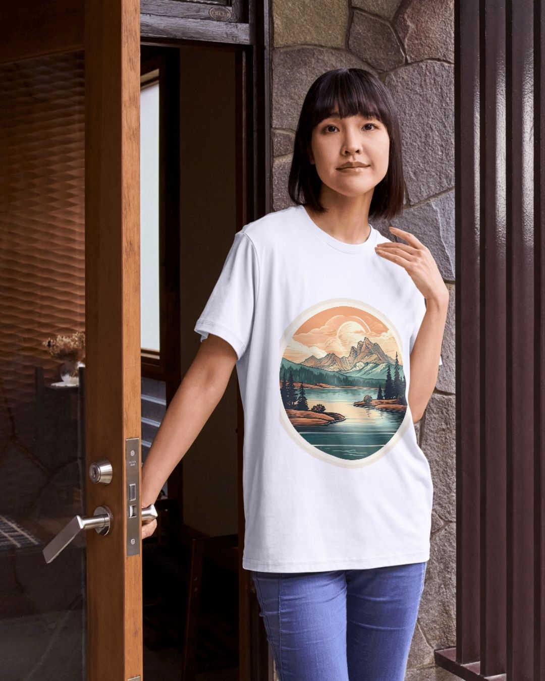 Ridge Reverie Unisex Classic Crew T-Shirt